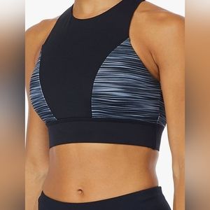 TYR Maximum Support Sports Bra Arvada Amira Top Small Black. NWT